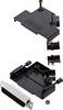 encitech D45PK-P-25-HDP44-K 6355-0055-03 D-SUB pin strip set 45 ° Number of pins: 44 Solder bucket 1 Set