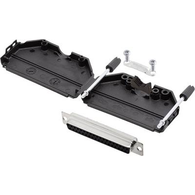 Buy encitech DPPK37-BK-DBS-K 6355-0001-14 D-SUB receptacle set 180 ° Number of pins (num): 37