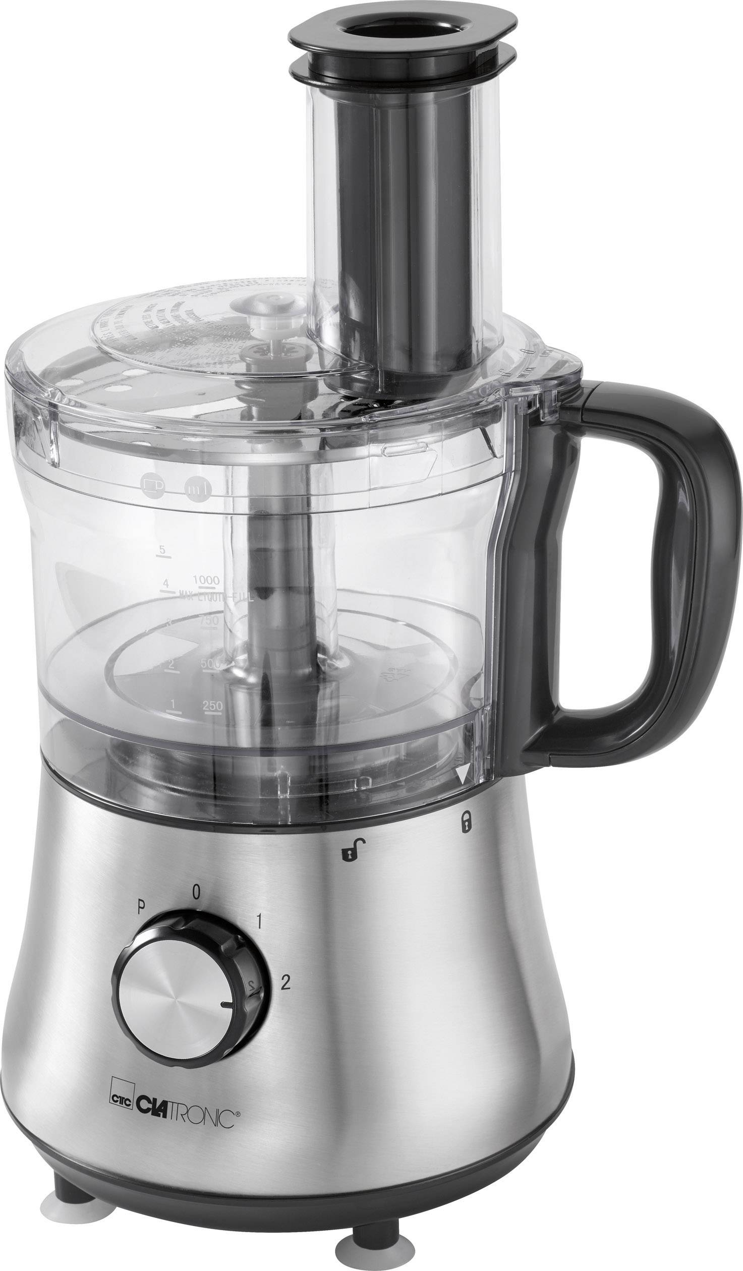 Clatronic KM 3646 Food processor 500 W Stainless steel