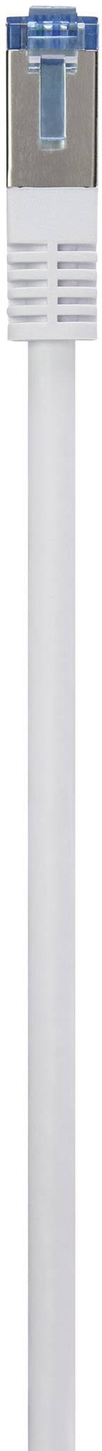 Renkforce RF-4410998 RJ45 Network cable, patch cable CAT 6A S/FTP 20.00 m Grey highly flexible, gold plated connectors 1-7