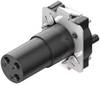 Weidmüller 2421780000 Sensor/actuator built-in connector M8 Socket, vertical vertical No. of pins (RJ): 3 25 pc(s)
