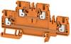 Weidmüller 1547630000 Dual port continuity 5.1 mm Pull spring Orange 50 pc(s)
