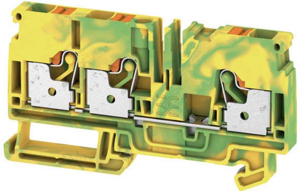 Weidmüller 1991850000 PG terminal 8.1 mm Pull spring Green, Yellow 50 pc(s)