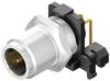 Weidmüller 2423810000 Sensor/actuator built-in connector M12 Plug, horizontal mount No. of pins (RJ): 4 10 pc(s)