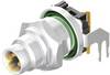 Weidmüller 2424300000 Sensor/actuator built-in connector M8 Plug, horizontal mount No. of pins (RJ): 3 10 pc(s)