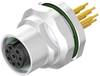 Weidmüller 2421620000 Sensor/actuator built-in connector M12 Socket, vertical vertical No. of pins (RJ): 5 10 pc(s)