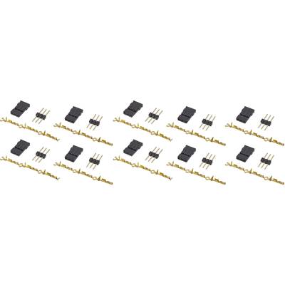 Reely Deluxe servo plug loose JR 10 pc(s)