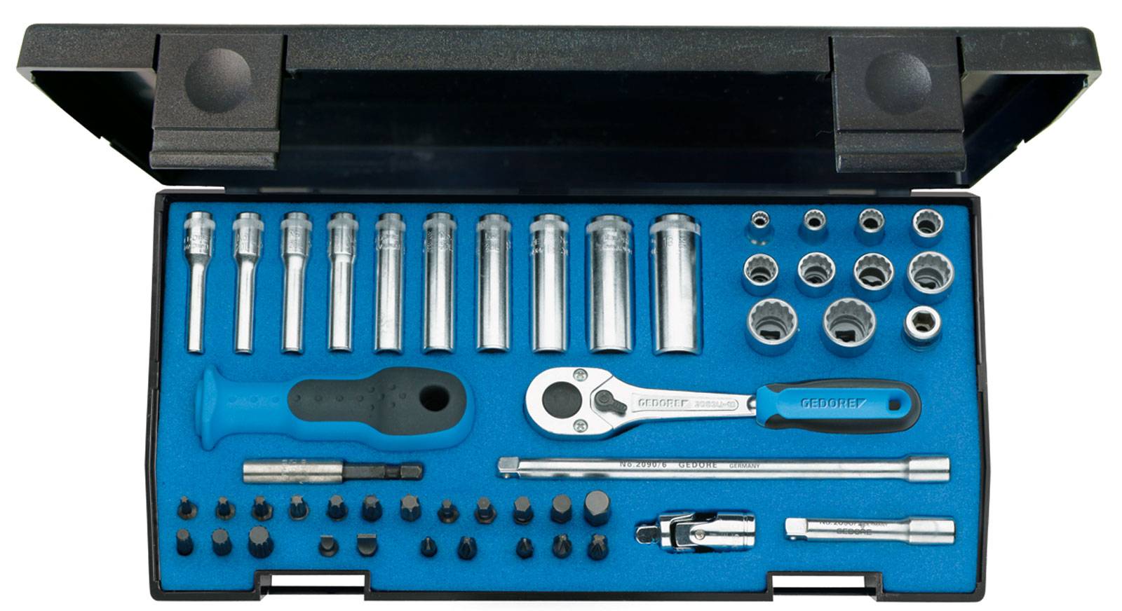 Details about   Mannesmann Tools Socket and Bit Set 130 Pieces & Combination Spanner Set Germany
