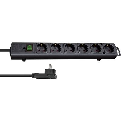 Image of Brennenstuhl 1153300100 Power strip (+ switch) 6x Black CEE plug 1 pc(s)