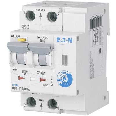 Image of Eaton 187204 AFDD 2-pin 16 A 0.03 A 230 V AC 1 pc(s)