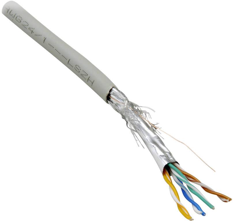 BKL Electronic 10010805 Network cable CAT 6 S/FTP 8 x 0.205 mm² Grey 100 m