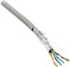 BKL Electronic 10010827 Network cable CAT 6 S/FTP 8 x 0.128 mm² Grey 100 pc(s)