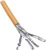 BKL Electronic 10010810 Network cable CAT 7 S/FTP 8 x 0.258 mm² Orange 100 pc(s)