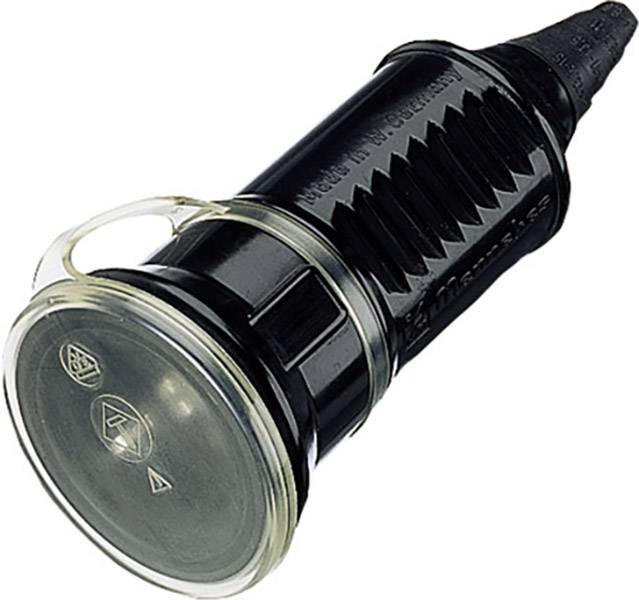 MENNEKES 10755 Safety mains socket Plastic 230 V Black IP44