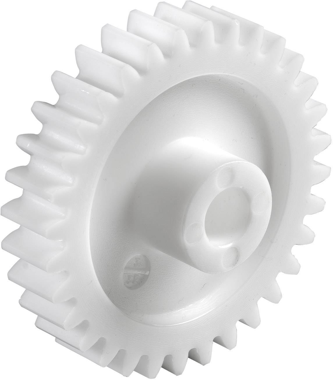 Reely Polyoxymethylene Spur gear Module Type: 0.5 Bore diameter: 6 mm No. of teeth: 100