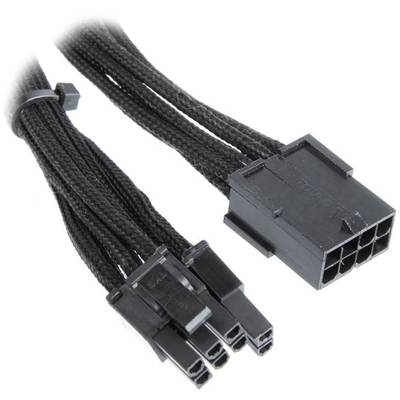 Bitfenix Current Cable extension [1x PCI-E plug 8-pin (6+2) - 1x PCI-E plug 8-pin] 0.45 m Black