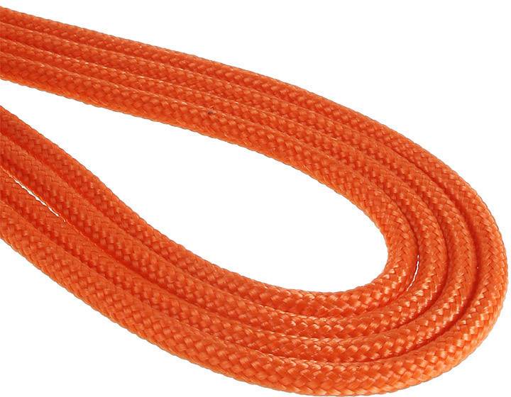 Bitfenix Current Cable extension [1x EPS power plug 8-pin - 1x EPS power socket 8-pin] 0.45 m Orange, Black-2