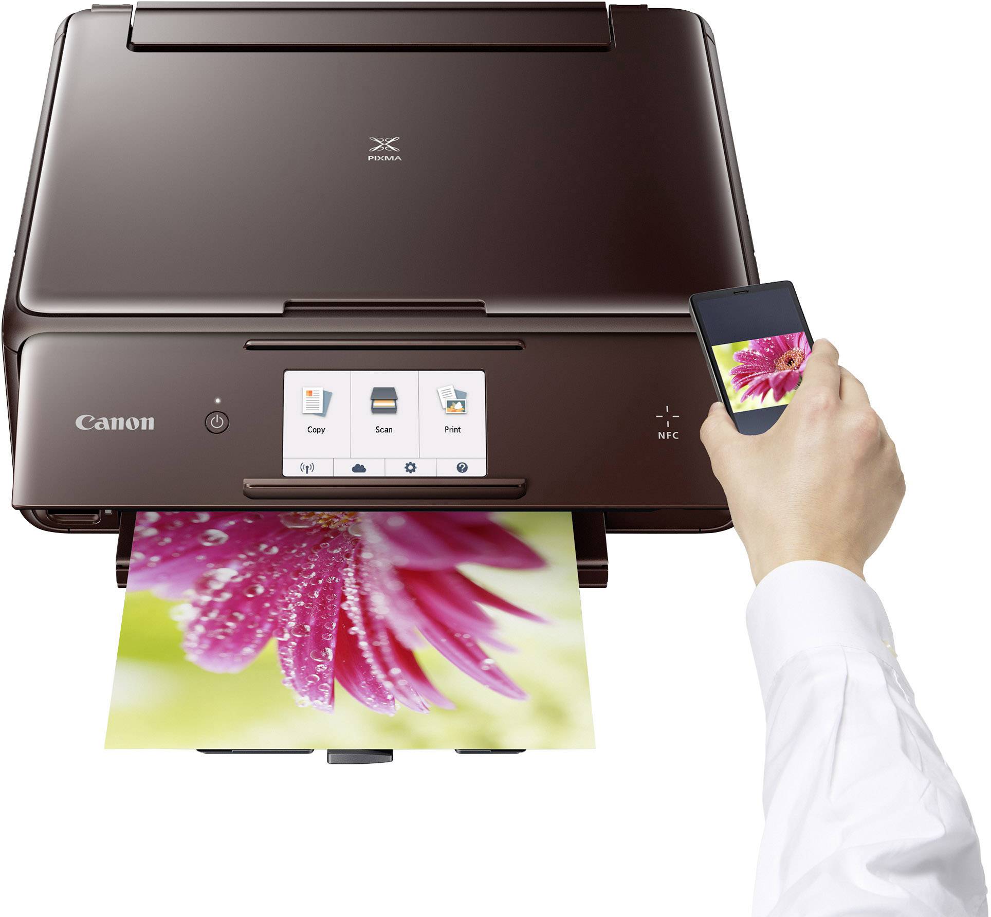 nfc canon printer