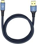 Oehlbach USB 3.1 connection cable A/USB-C™ USB Plus C3