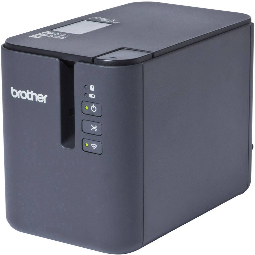 Brother P-touch P950NW Label printer Suitable for scrolls: TZe, HSe, HGe, STe , FLe 3.5 mm, 6 mm, 9 mm, 12 mm, 18 mm, 24 mm, 36 mm