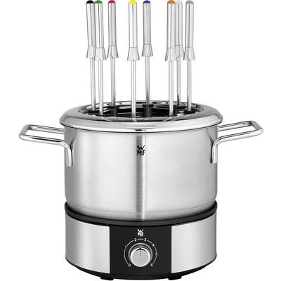 Image of WMF Lono Fondue Fondue 1400 W 8 fondue forks, with manual temperature settings Cromargan