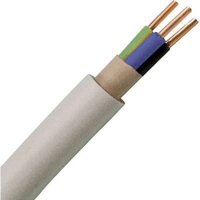 Kopp 153125003 Sheathed cable NYM-J 3 G 2.50 mm² Grey 25 m