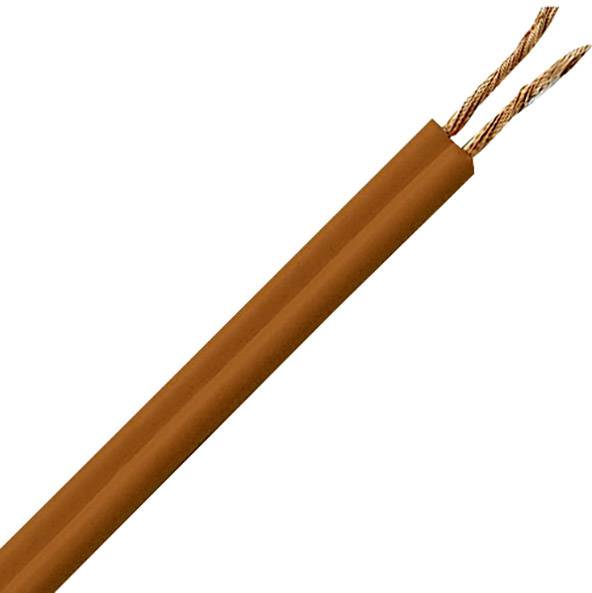 Kopp 152925006 Strand A03VH-H 2 x 0.75 mm² Brown 25 m