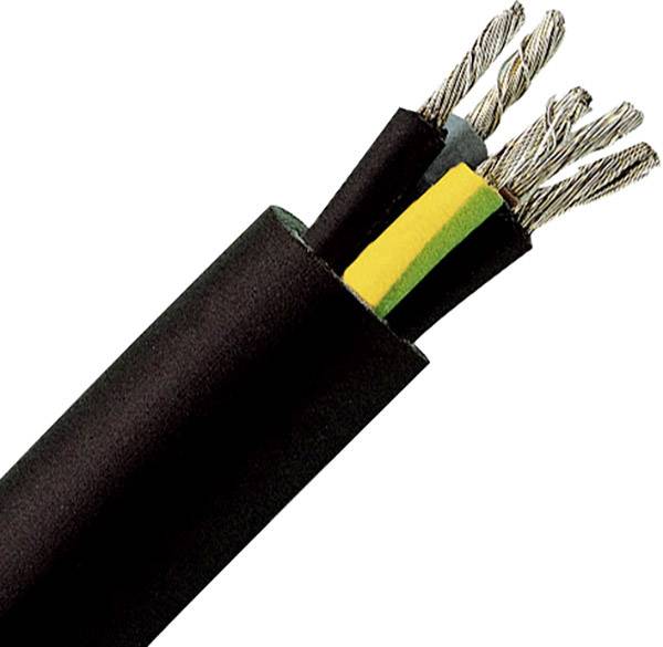 Kopp 152710008 Rubber flexible cable H07RN-F 3 x 1.5 mm² Black 10 m-0