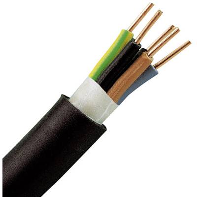 Kopp 157450040 Earth cable NYY-J 5 G 1.50 mm² Black 50 m