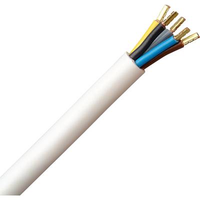 Kopp 156005047 Oven Cable  White 5.00 m