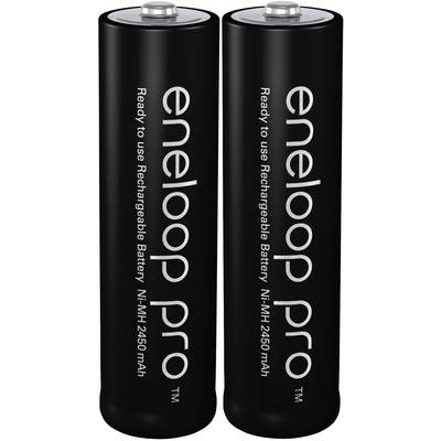 Panasonic eneloop Pro HR06 AA battery (rechargeable) NiMH 2500 mAh 1.2 V 2 pc(s)