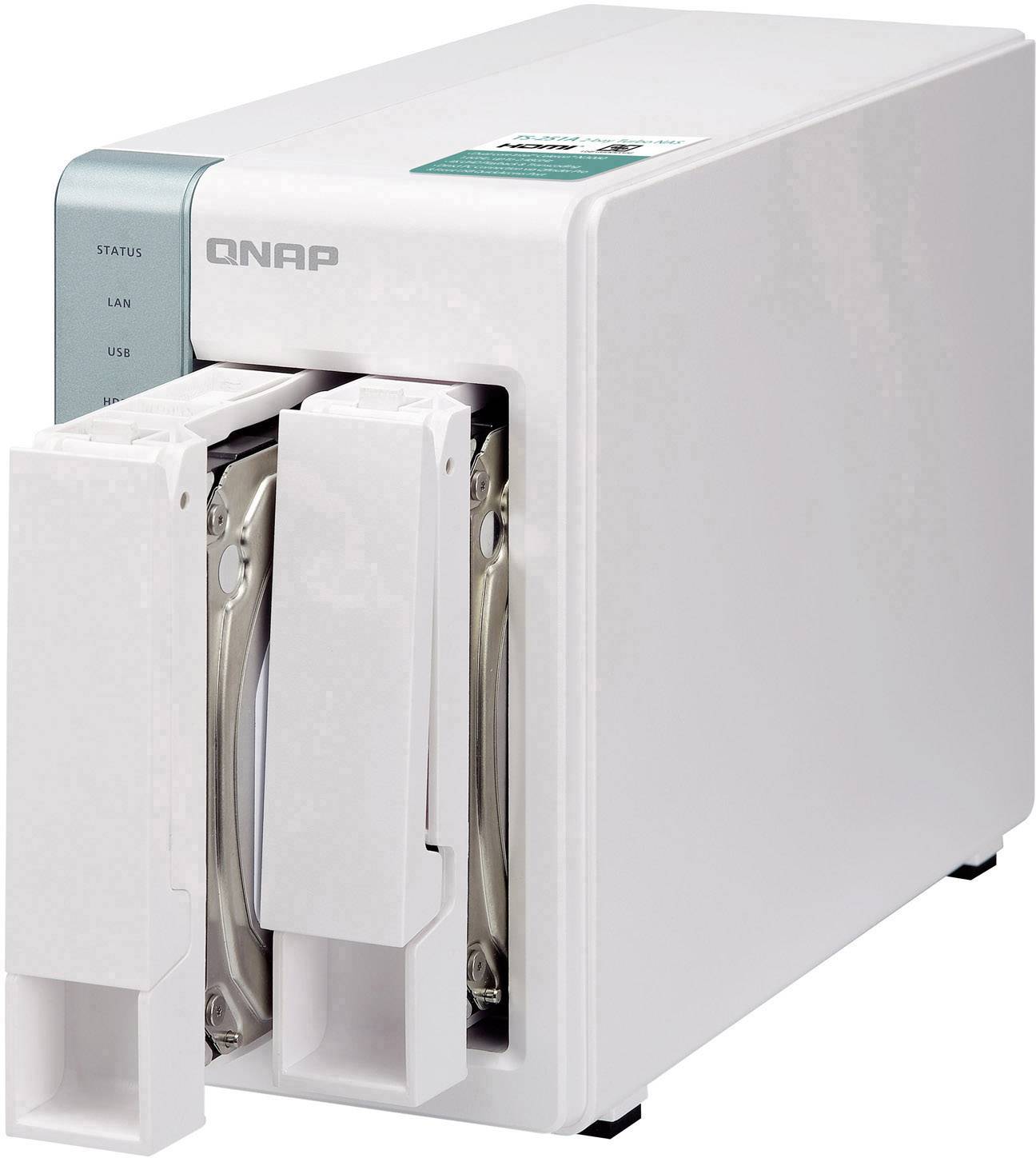 QNAP TS-251A NAS server casing 2 Bay TS-251A-4G-3