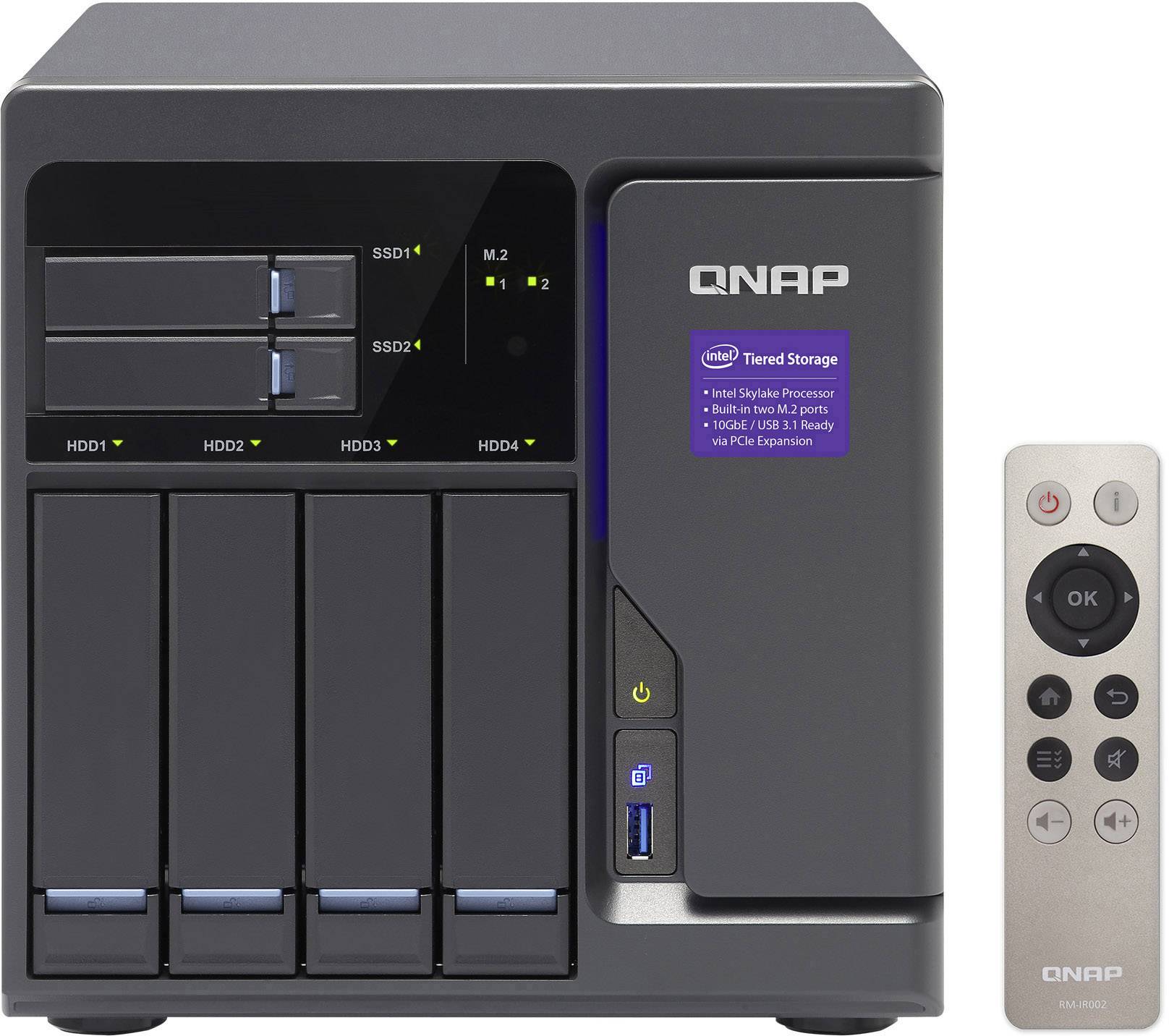 QNAP TVS-682 NAS server casing 6 Bay TVS-682-I3-8G-0