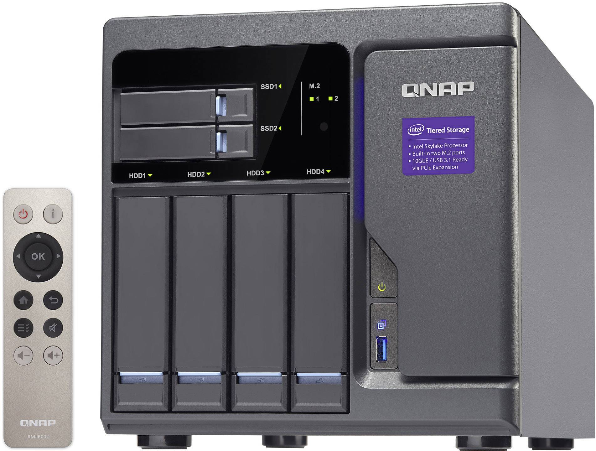 QNAP TVS-682 NAS server casing 6 Bay TVS-682-I3-8G-1