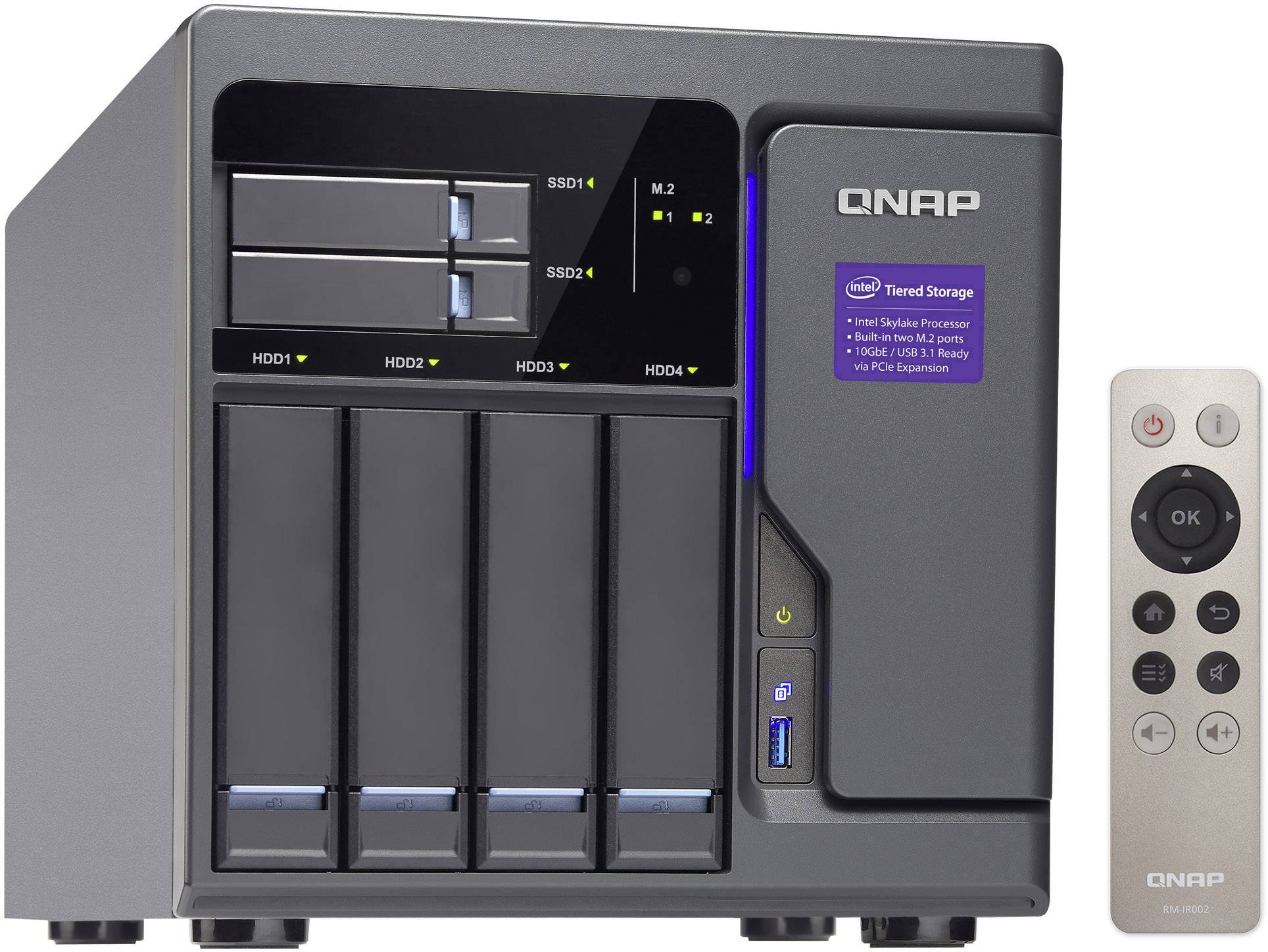QNAP TVS-682 NAS server casing 6 Bay TVS-682-I3-8G-4