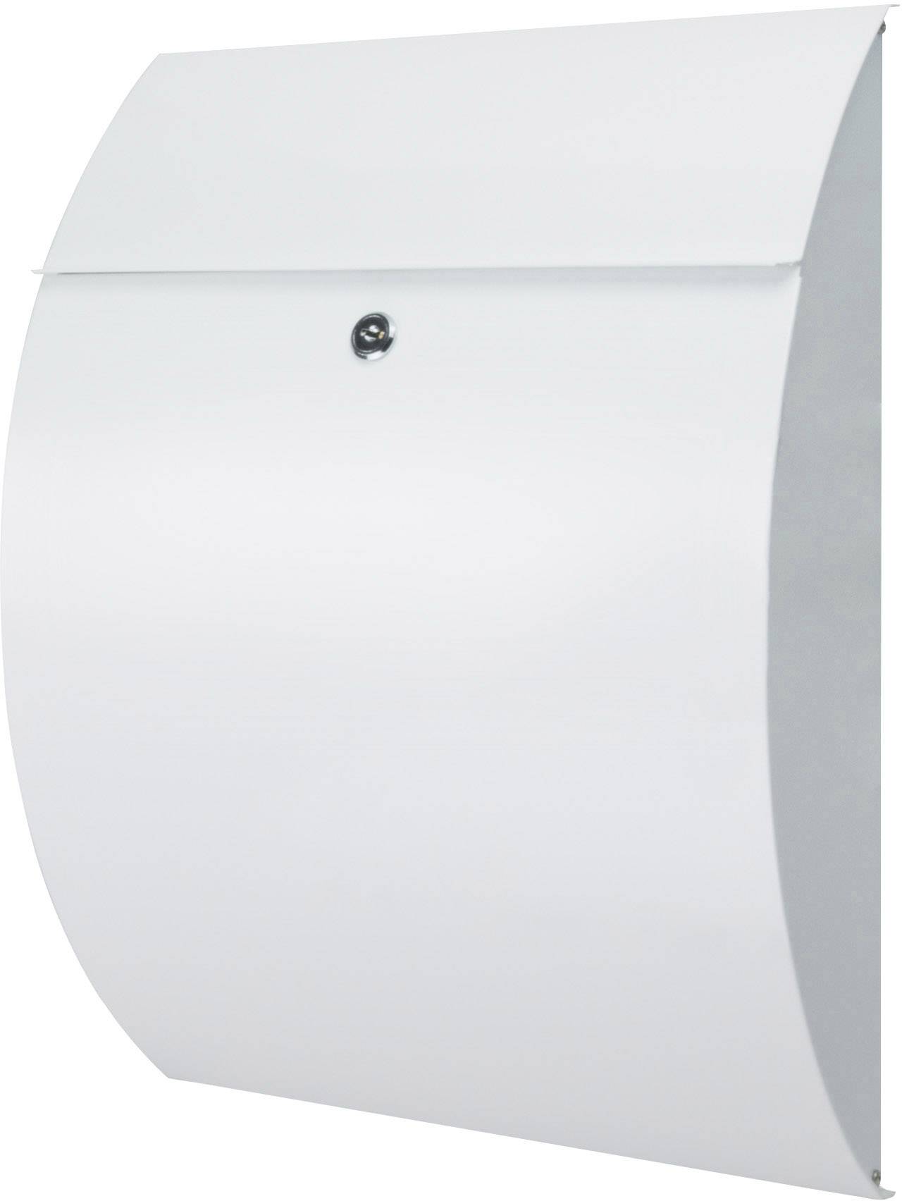 Burg Waechter 38680 RIVIERA 835 W Letterbox Steel plate White Key