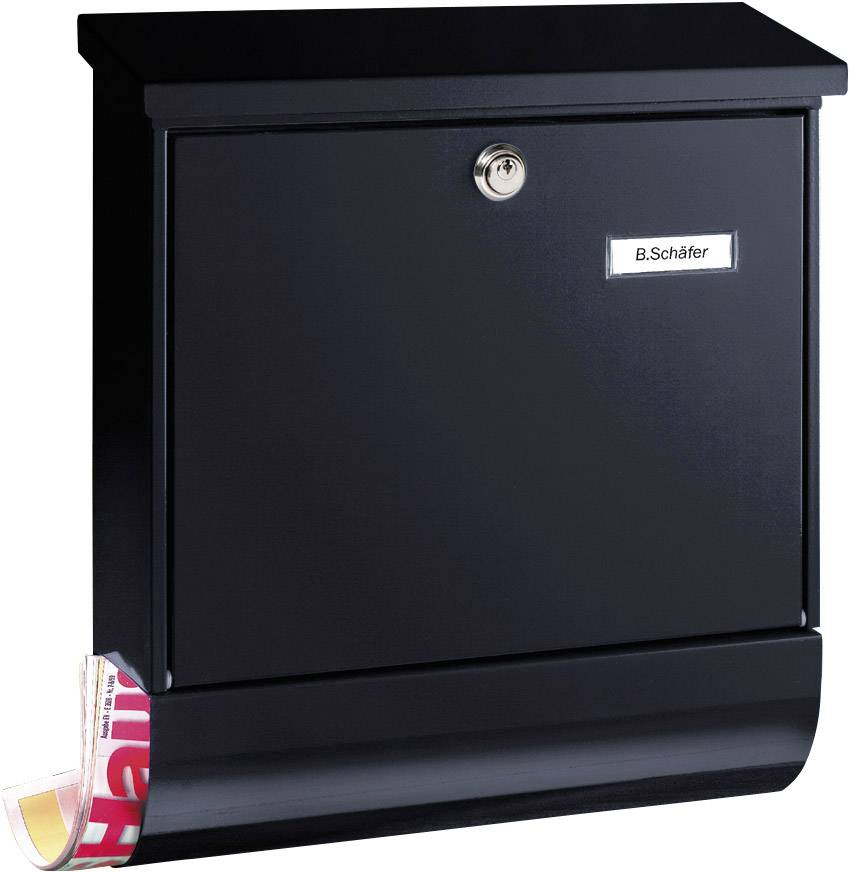 Burg Waechter 31460 VARIO 8672 S Letterbox Steel plate Black Key