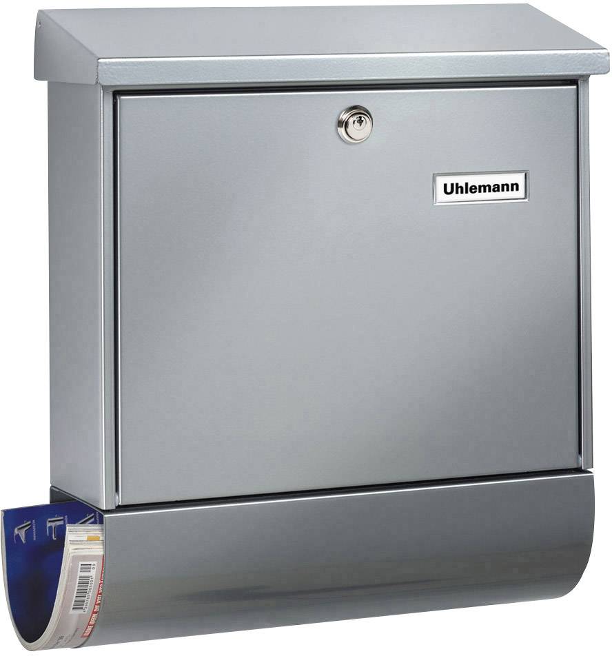 Burg Waechter 31440 VARIO 8672 Si Letterbox Steel plate Silver Key