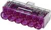 HellermannTyton 148-90040 HCPM-6 Connector clip flexible: 1-2.5 mm² fixed: 0.5-2.5 mm² Number of pins: 6 1 pc(s) Violet