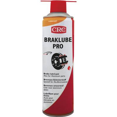 A spray can labelled 'Breaklube Pro', a lubricant for brakes. Suitable for aluminium parts as well.