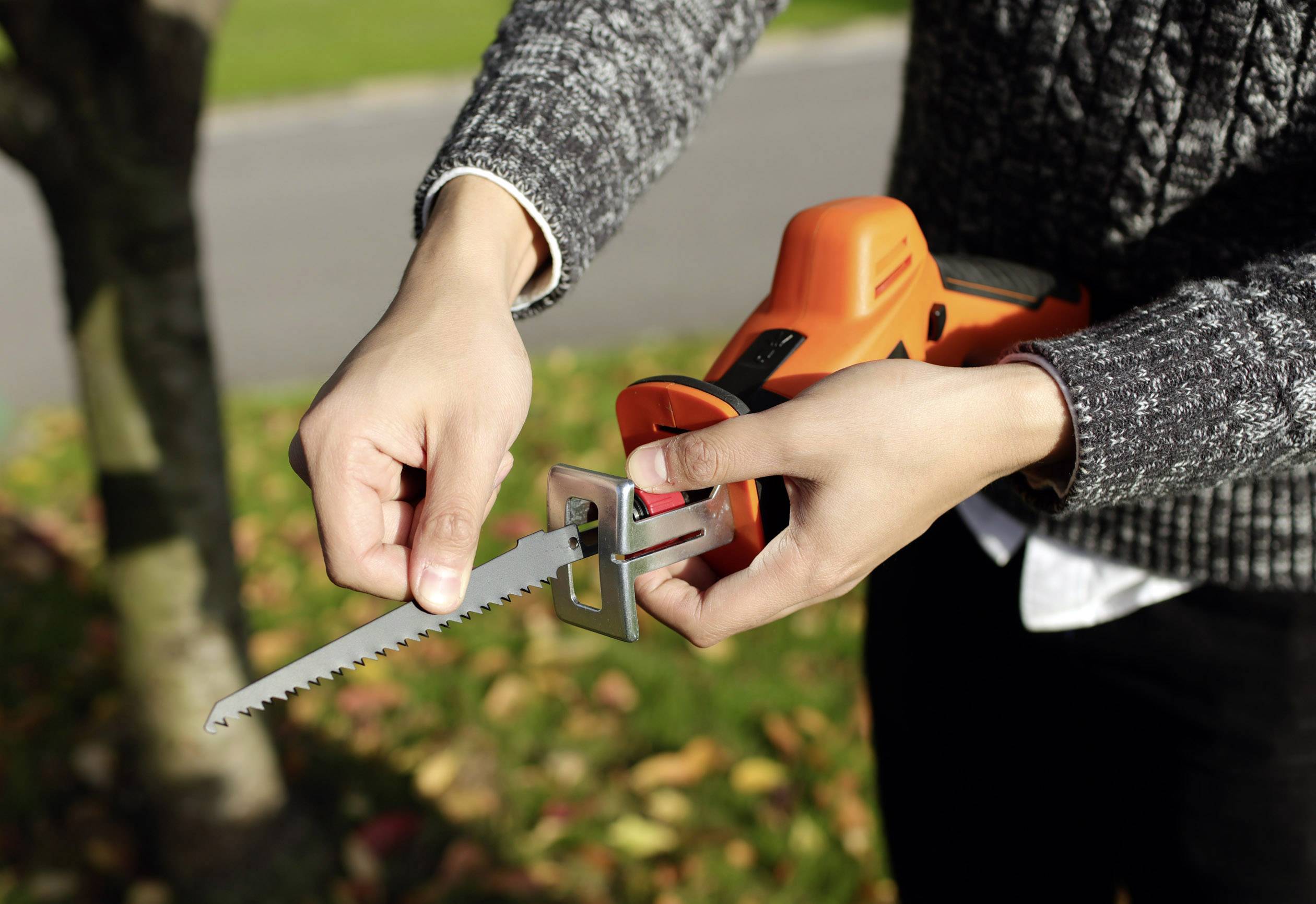 YARD FORCE Rechargeable battery GDGS12 Garden saw GDGS12 200 mm-6