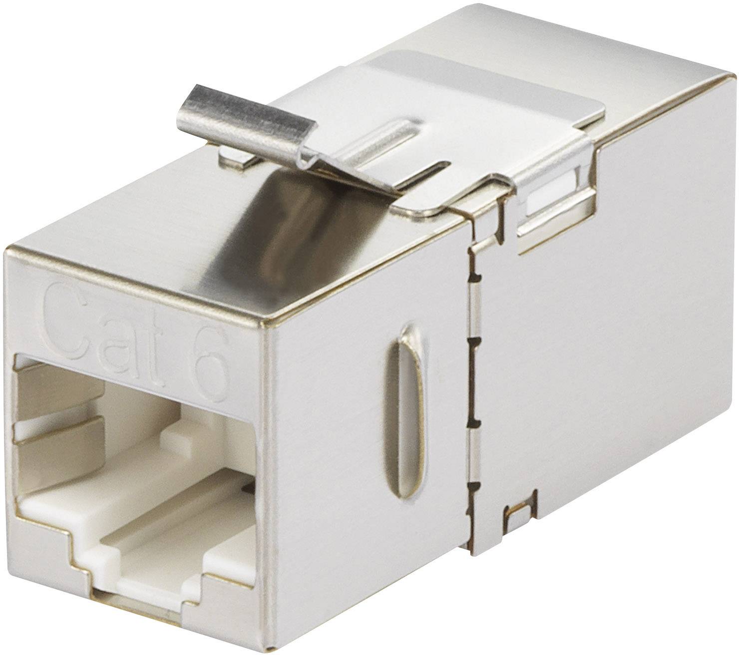 Renkforce RJ45 Networks Adapter CAT 6 [1x RJ45 socket - 1x RJ45 socket] Metal-1