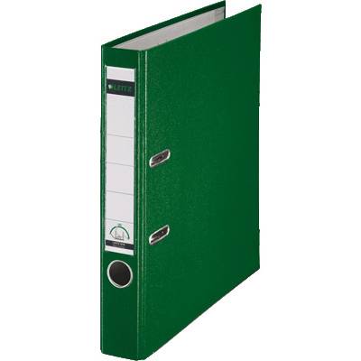Leitz Folder 1015 A4 Spine width: 52 mm Green  2 brackets 10155055