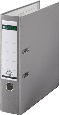 Leitz Folder 1010 A4 Spine width: 80 mm Grey 2 brackets 10105085