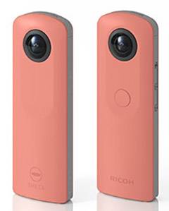 Ricoh THETA SC 360-vision camera 12 MP Pink Full HD Video | Conrad.com