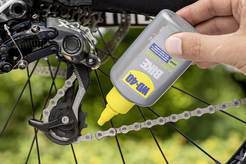 wd 40 bike chain oil