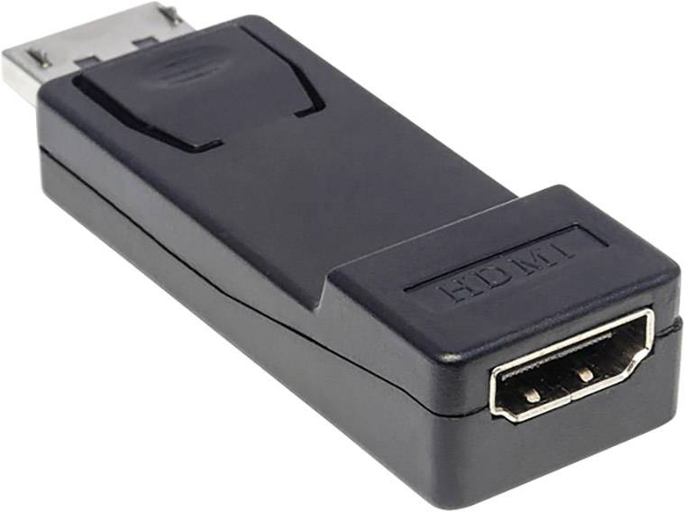 'Black HDMI adapter with rectangular design and HDMI port on one side.'