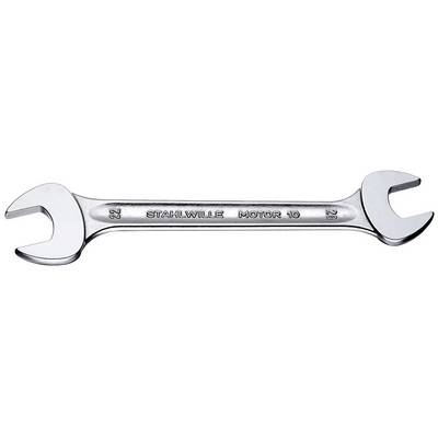 A silver spanners with the inscription '22 STAHLWILLE MOTOR 10 22', suitable for loosening and tightening screw nuts.