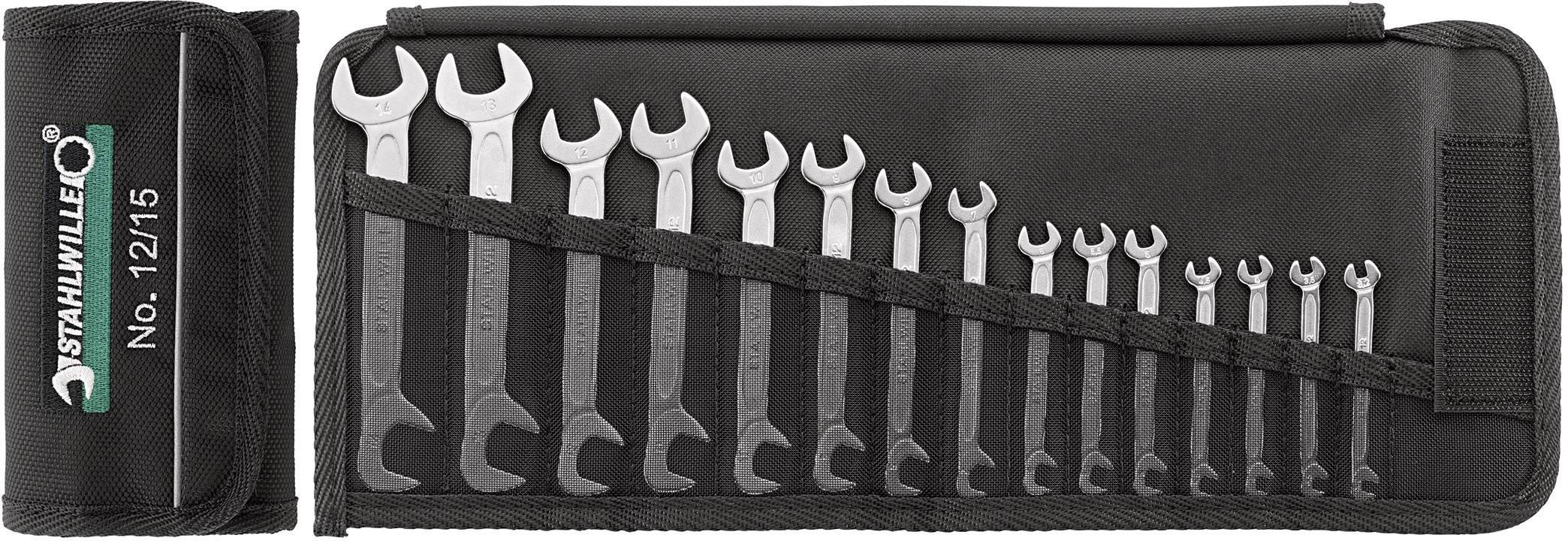 Stahlwille 96410704 Double Ended Ring Wrench Set Corona, 6mm x 7mm to 20mm  x 22mm, Shallow Offset, Chrome Alloy Steel, Chrome Plated, No.23/8, 8 pcs:  Amazon.com: Tools & Home Improvement