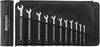 Stahlwille 96401004 14/15 Crowfoot wrench set 15-piece Spanner size (metric) 8 - 19 mm